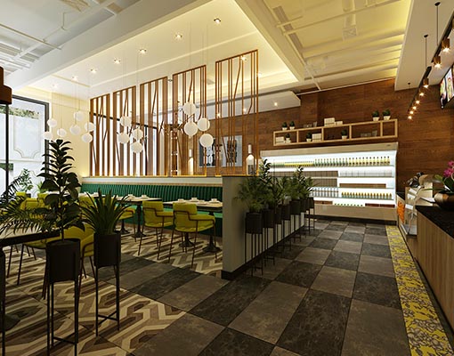 永宁清悉餐厅设计|让客户体验梦幻精致的用餐体验