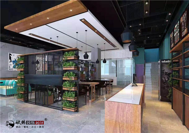 永宁雅食餐厅设计|提升了店内整洁感和高品质