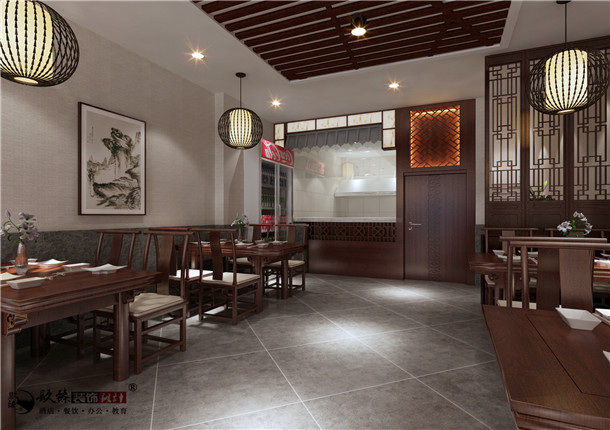 永宁丰府餐厅设计|整体风格的掌握上继承我们中式文化的审美观