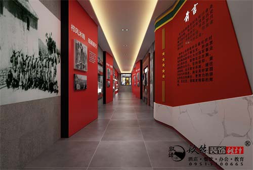 永宁公路局文化展厅设计方案鉴赏|永宁展厅设计装修公司推荐 